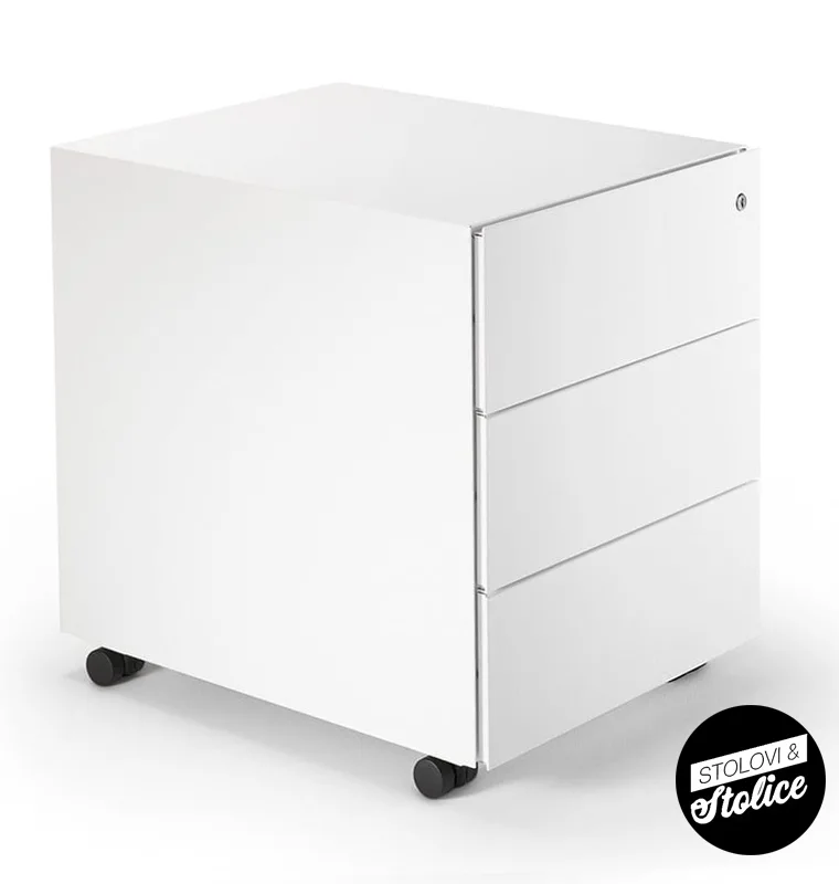 Korpa 1 Beli fiokar sa točkićima